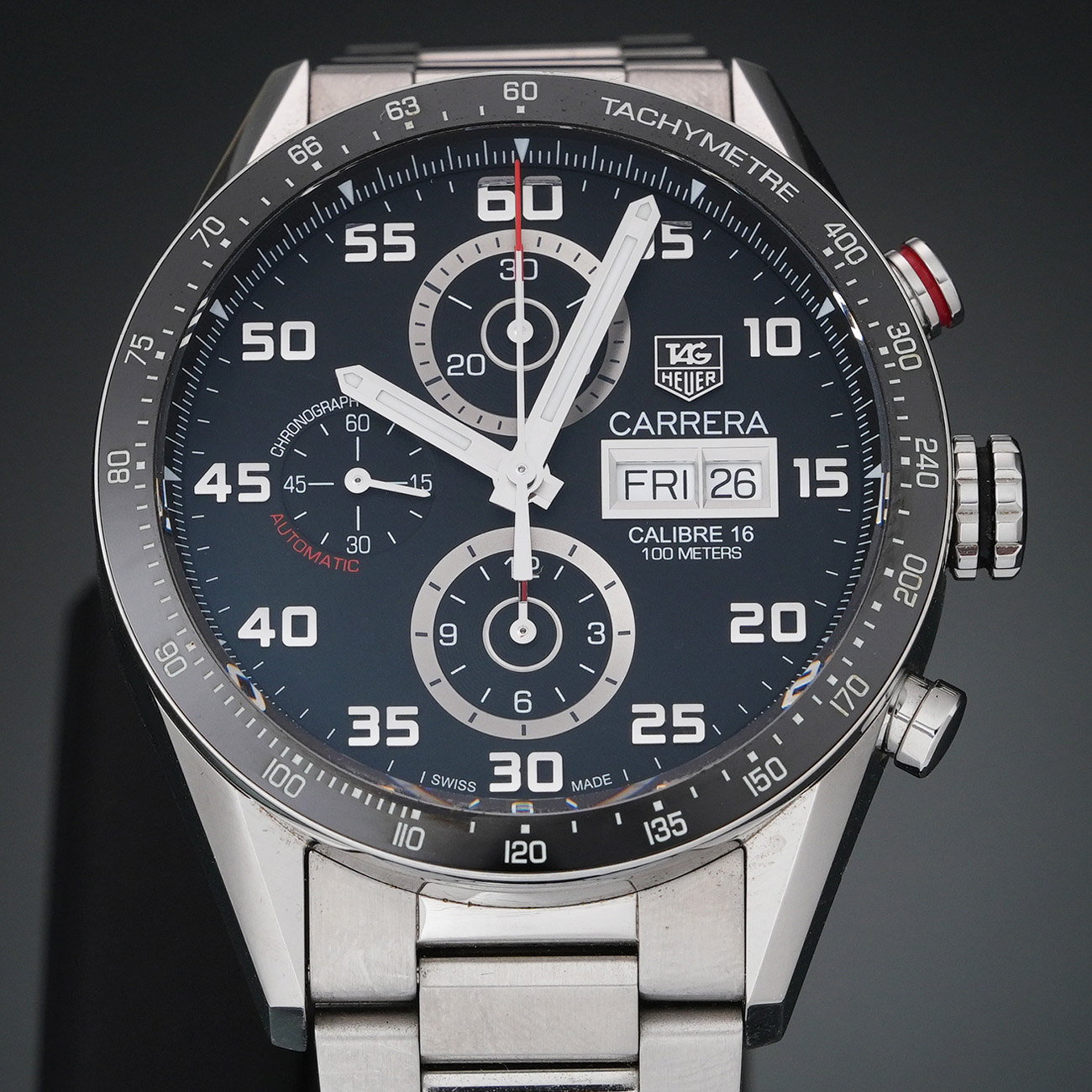 TAG HEUER(USED)태그호이어 까레라 데이데이트 CV2A1R